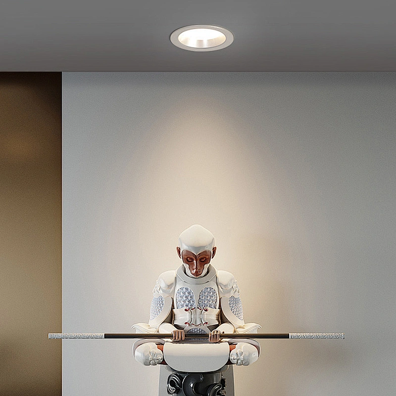 Cob Led Iluminación Profunda Empotrable Downlight Carcasa Pieza Downlight Led Down Light